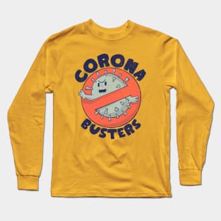 Corona Busters - Coronabusters | Gift for Patient care tech | Medical Pulmonary Unit | Community Hospital Long Sleeve T-Shirt